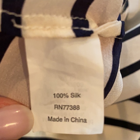 J.Crew Striped Silk Romper - Picture 4 of 5